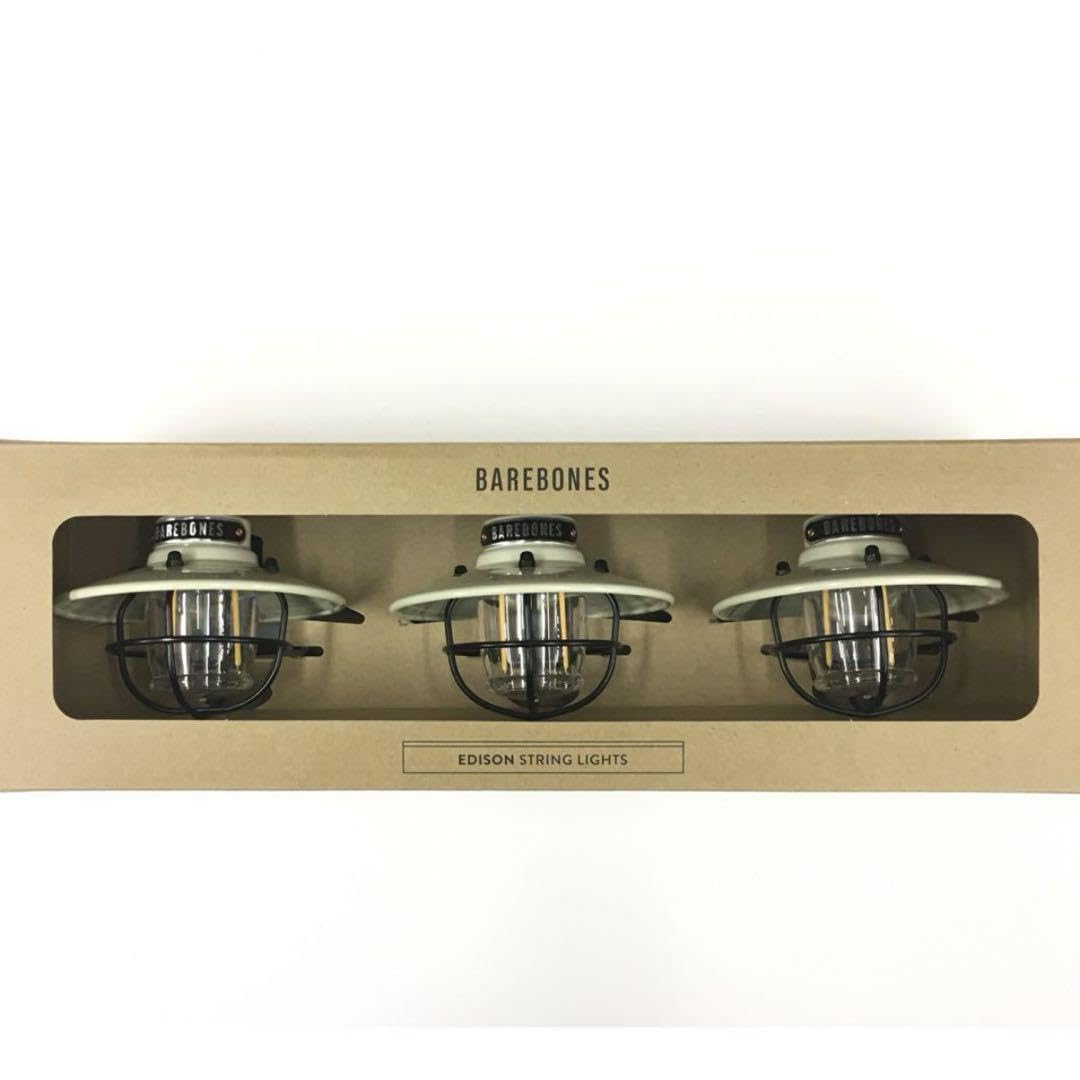ベアボーンズ エジソンストリングライトLED ヴィンテージホワイト 新品未使用 Amazon.co.jp: Barebones(ベアボーンズ)エジソン ストリング